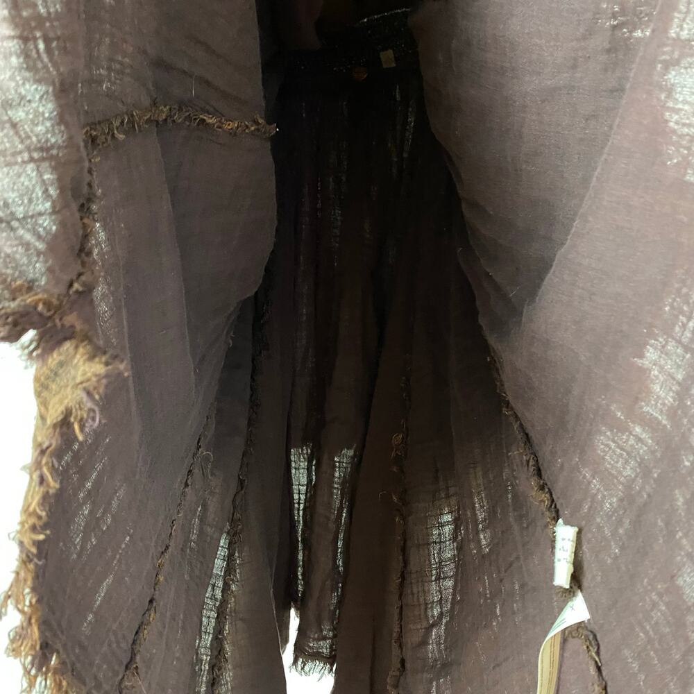 FP One - Free People Averie Maxi Skirt - Brown Combo - XS - Picture 9 of 10
